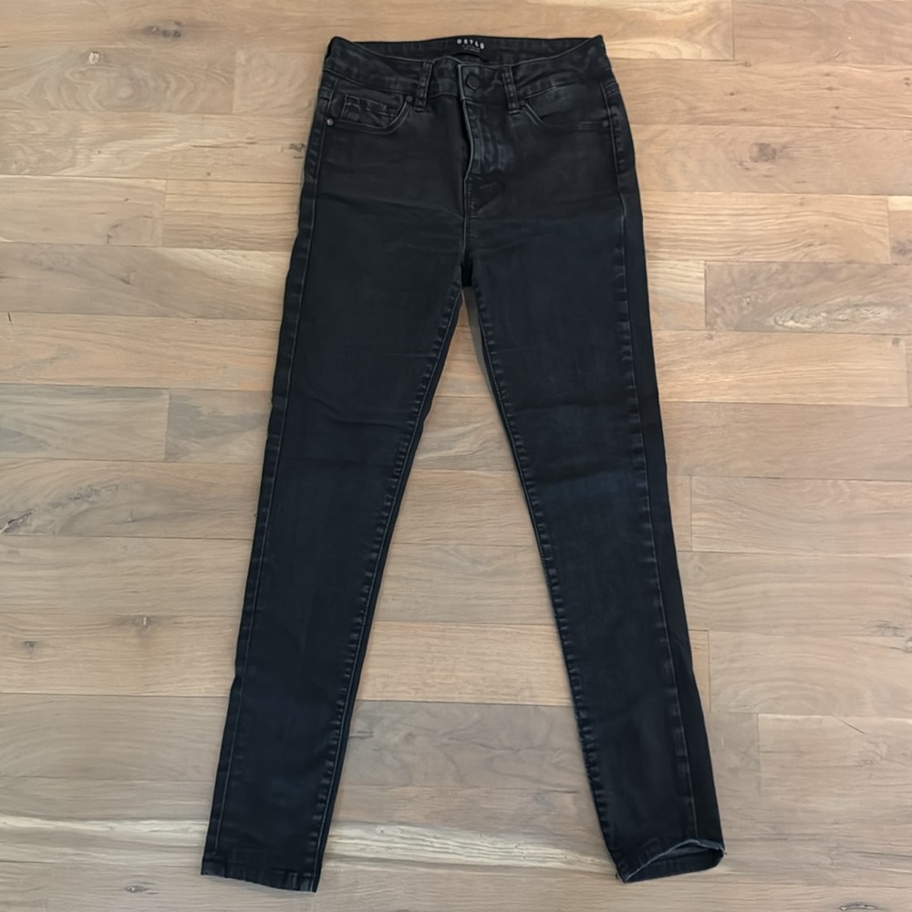 DSTLD High Rise Black Skinny jeans